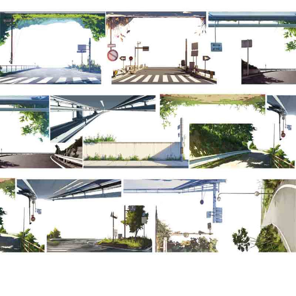 Homemade transportation vehicles roads cars PET tape 9cm 100cm image 9