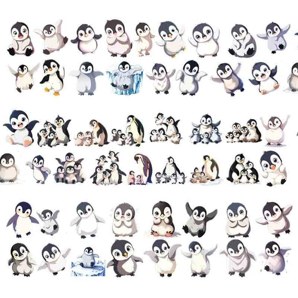 Ice Palace Ice Penguin Snow House PET Tape 9cm / 100cm