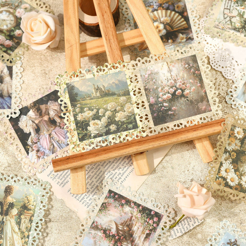 Garden Series Retro Notebook Decoration Material Paper 4 Options image 2