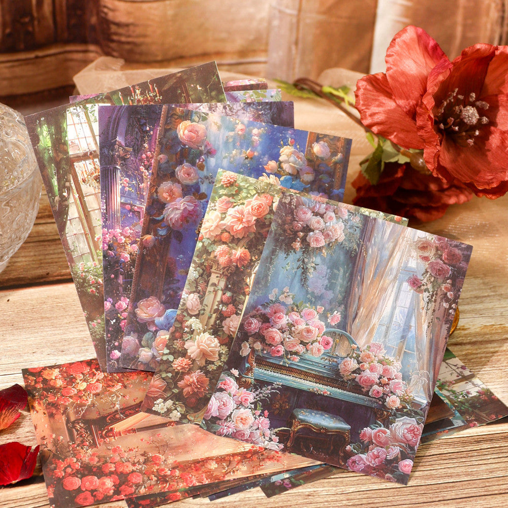 Athena Piano Room Series Retro Material Paper 4 Options image 0