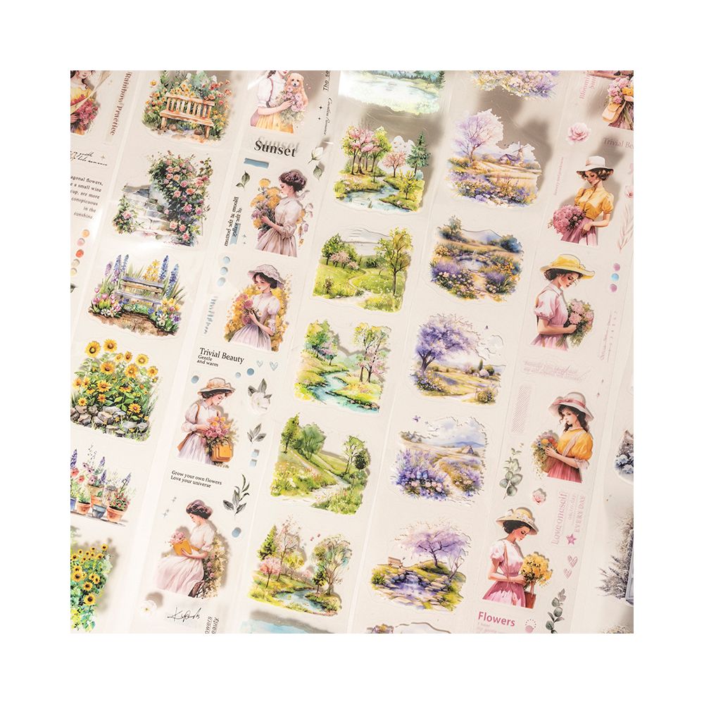 Yearning Days Series Landscaping PET Tape Set 4 Models image 0