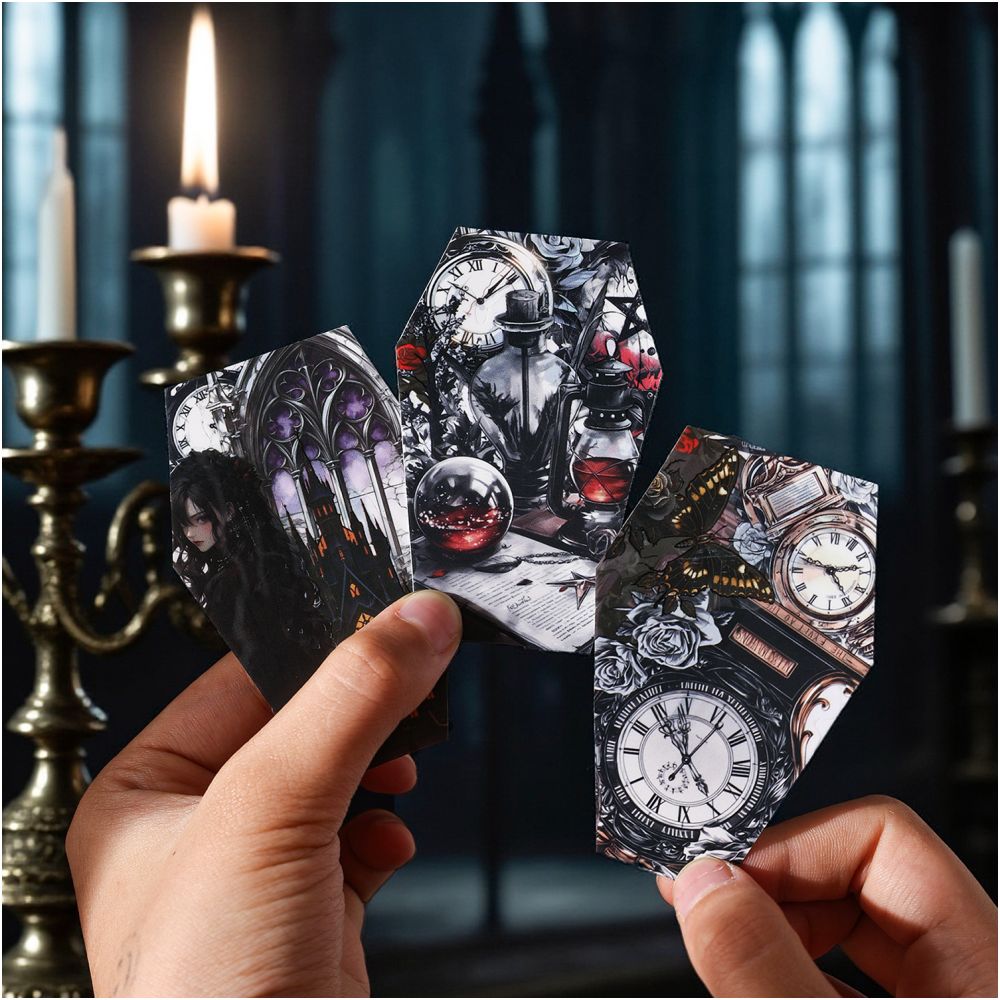 Dark Phantom Castle Night Tour Series Sticker Pack 6 Styles image 2