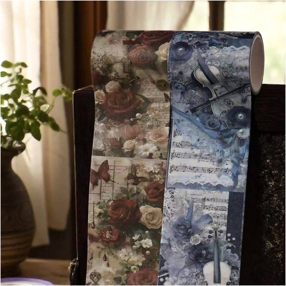 Dark Phantom Tape Butterfly Washi tape 4 Styles image 0