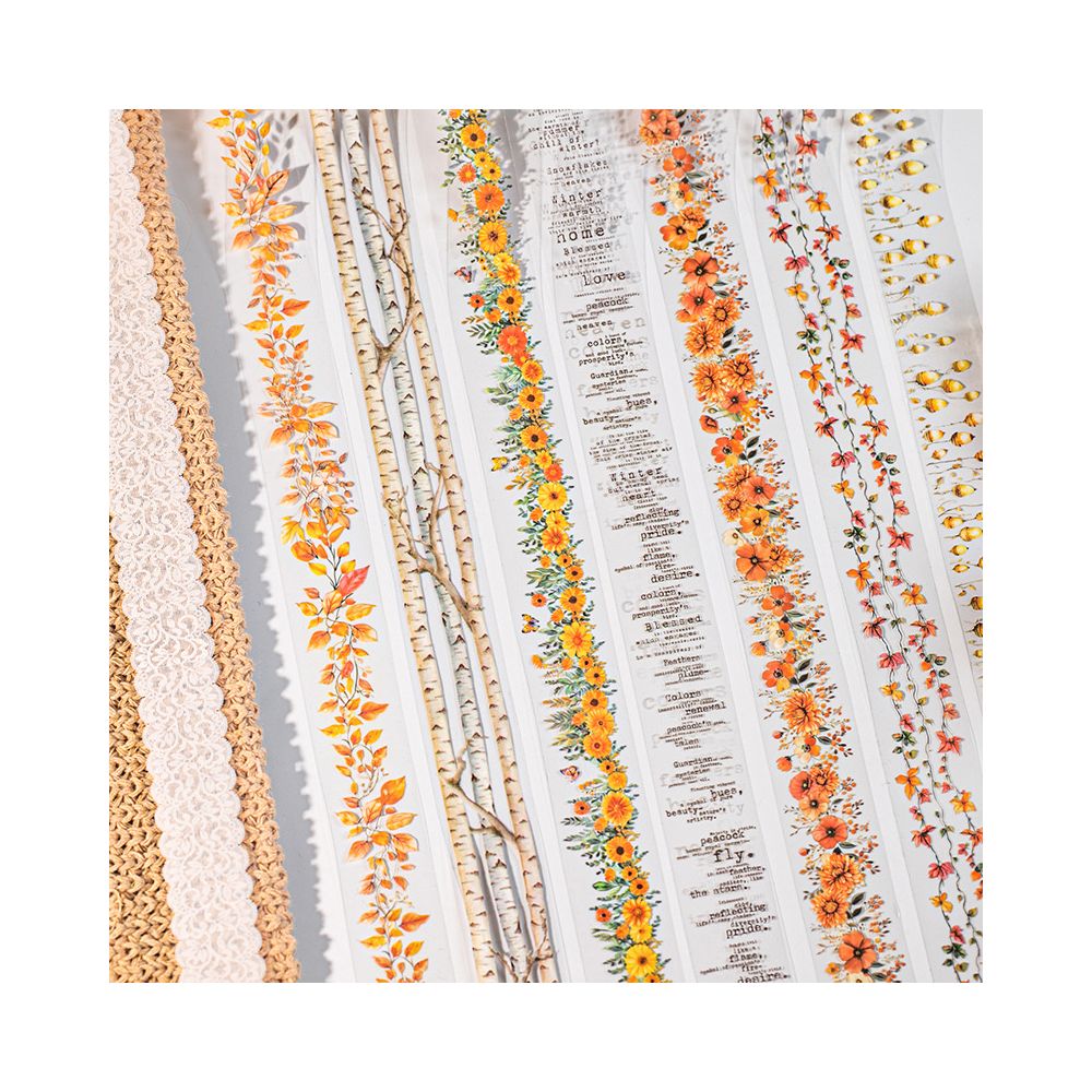 Autumn Colors Series 4 styles PET Tape image 2