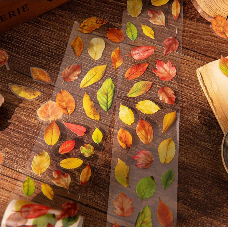 Fallen Leaves Poem Series PET Tape 6 Types image 3