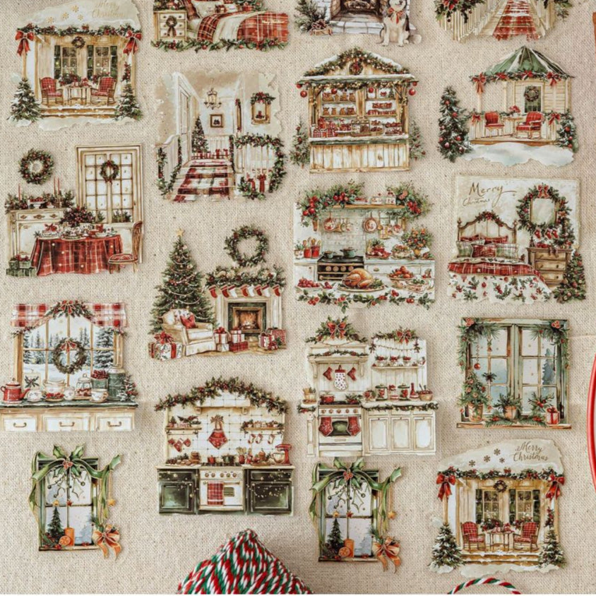Christmas Fairy Tale Series Sticker Pack 6 Types image 0