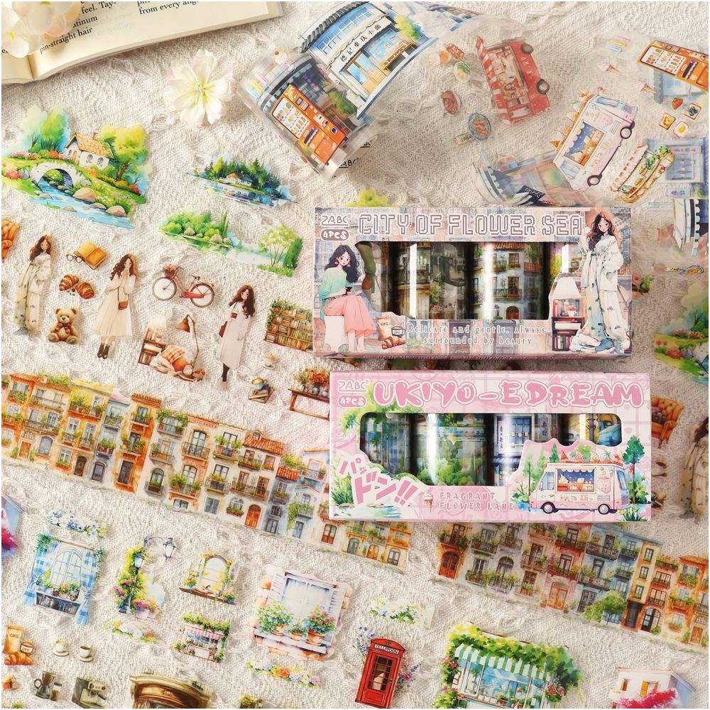 Flower Lane style series PET Tape Set 2 Types image 3
