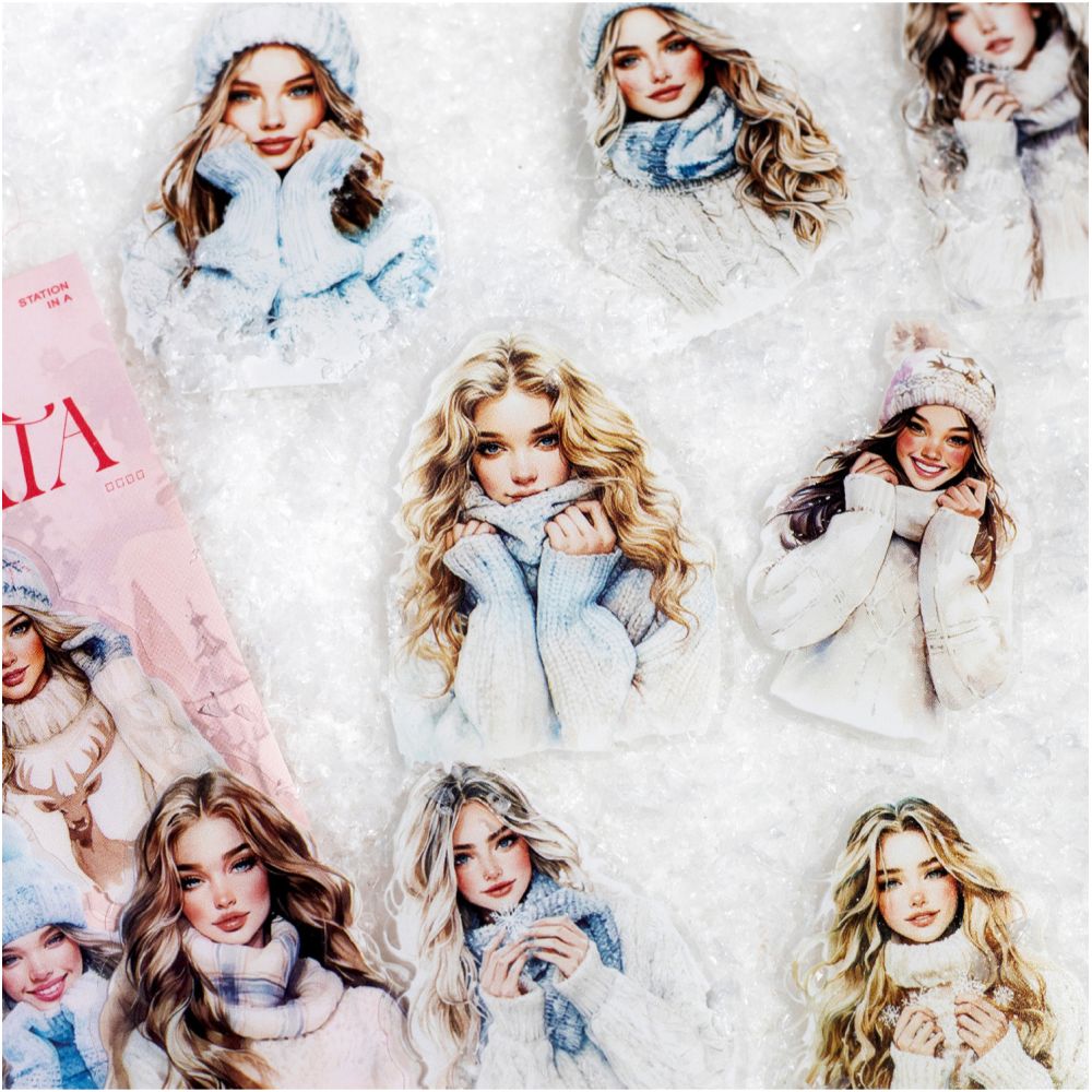 Winter Sonata series PET Stickers 30 sheets 6 types image 2