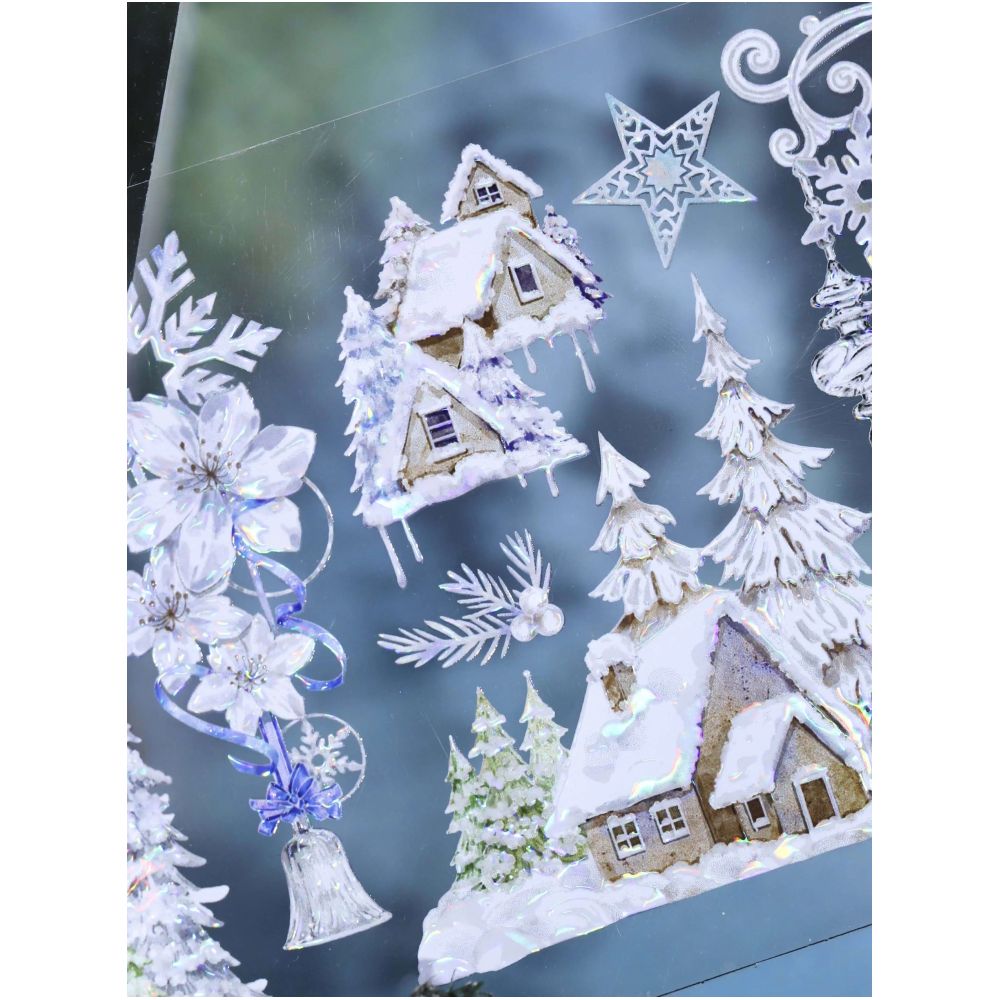 Snowflake snow scene PET Tape image 3