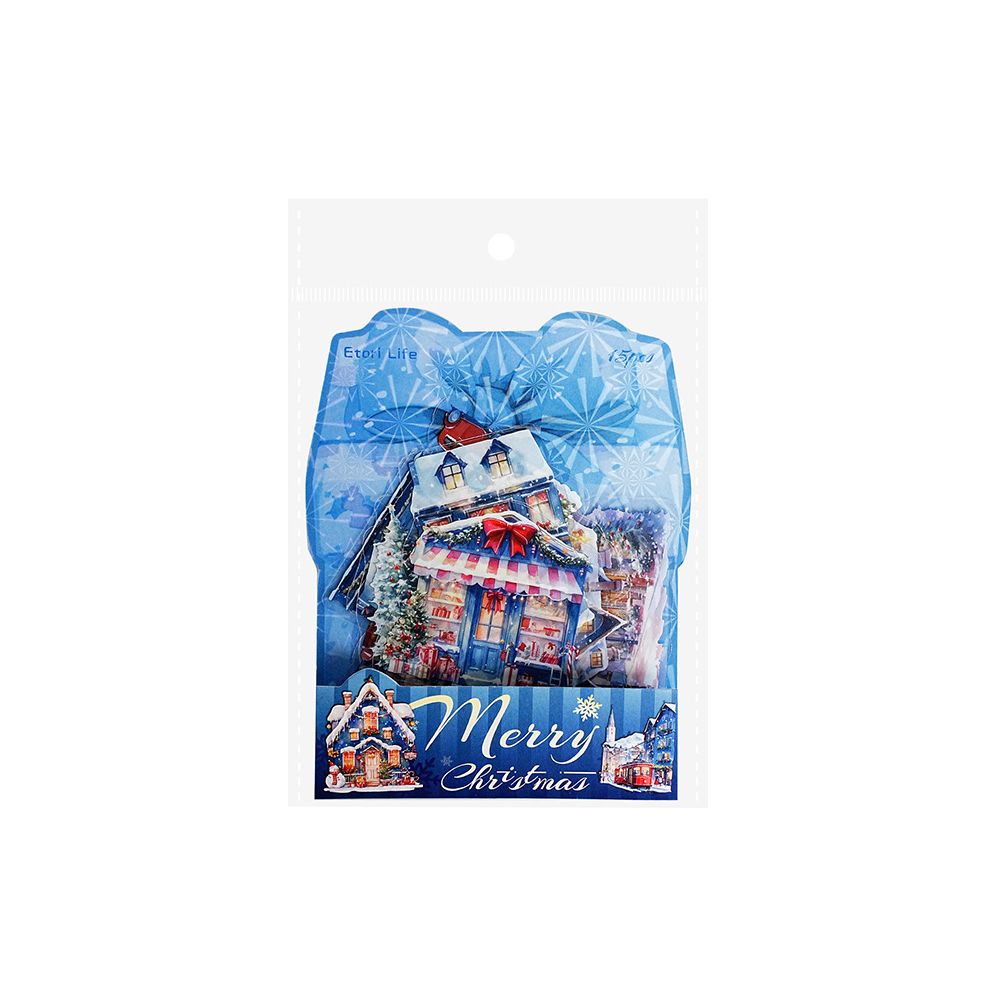 Christmas Surprise Night Series PET Stickers 15 Sheets 6 Types image 4