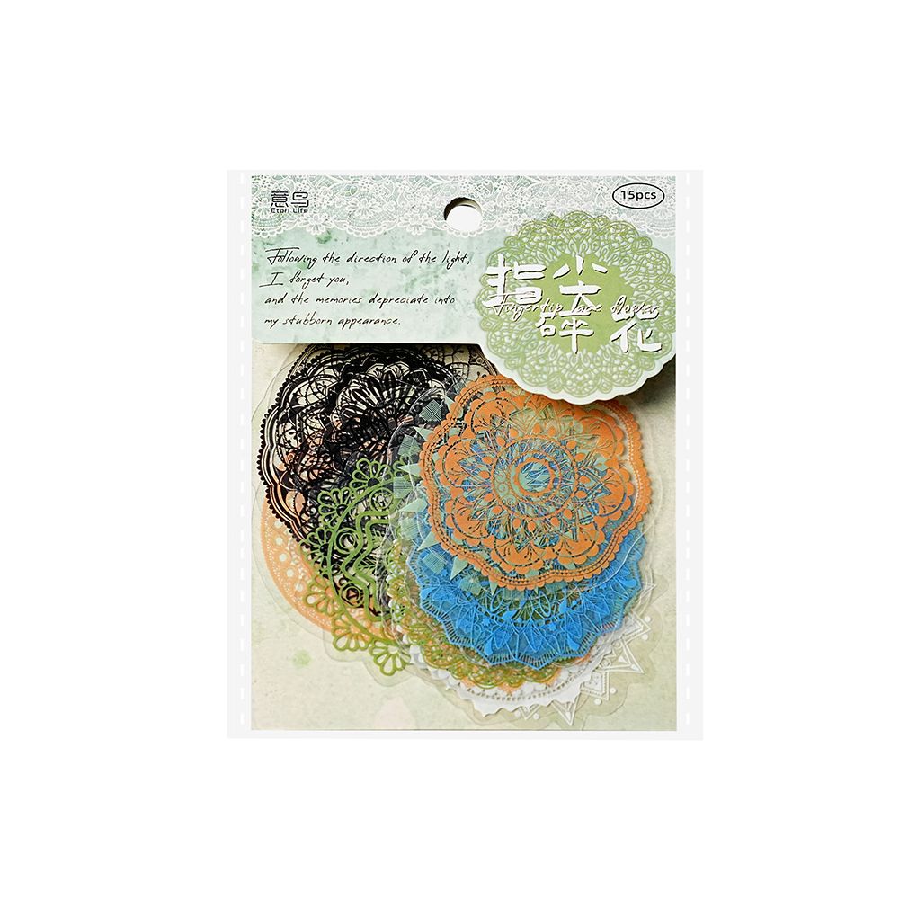 Light Direction Series Different Theme PET Stickers 15 Sheets 4 Types image 4