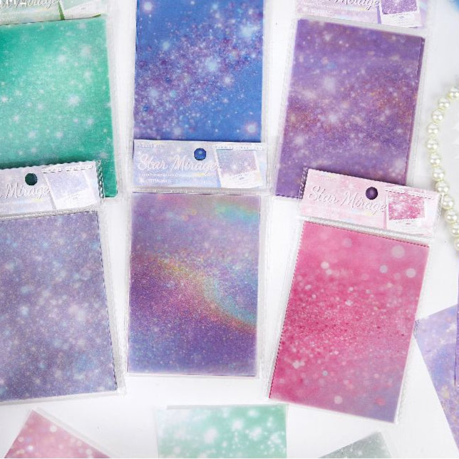 Fantasy Star Dust Series Material Paper 20 sheets 6 Styles image 0
