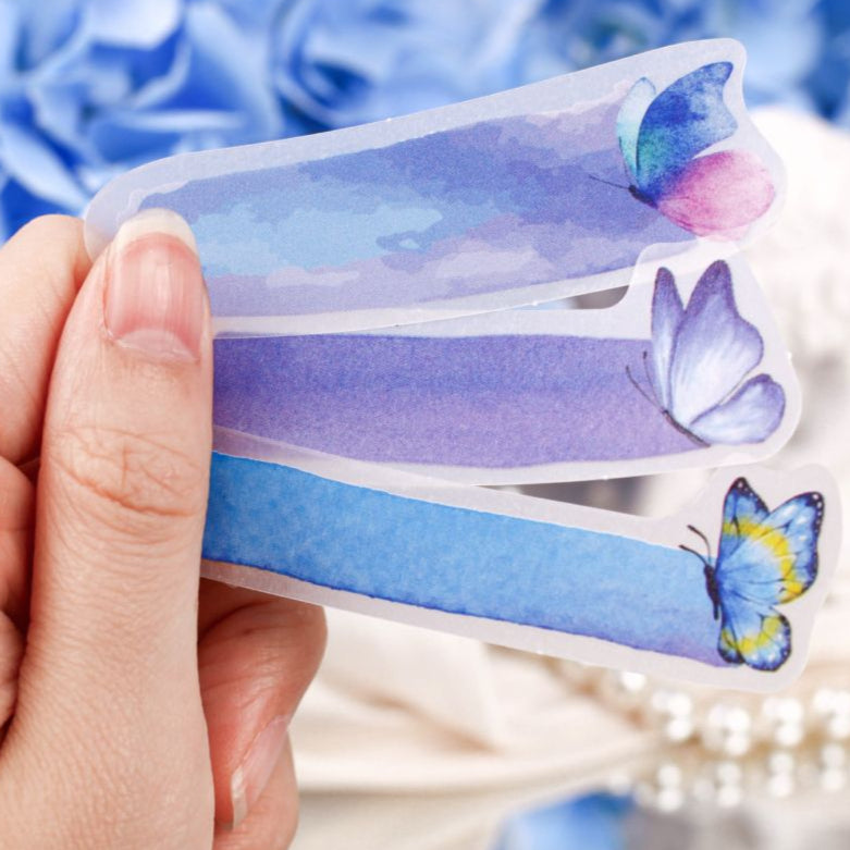 Butterfly Notepad Series PET Stickers 6 Models image 2