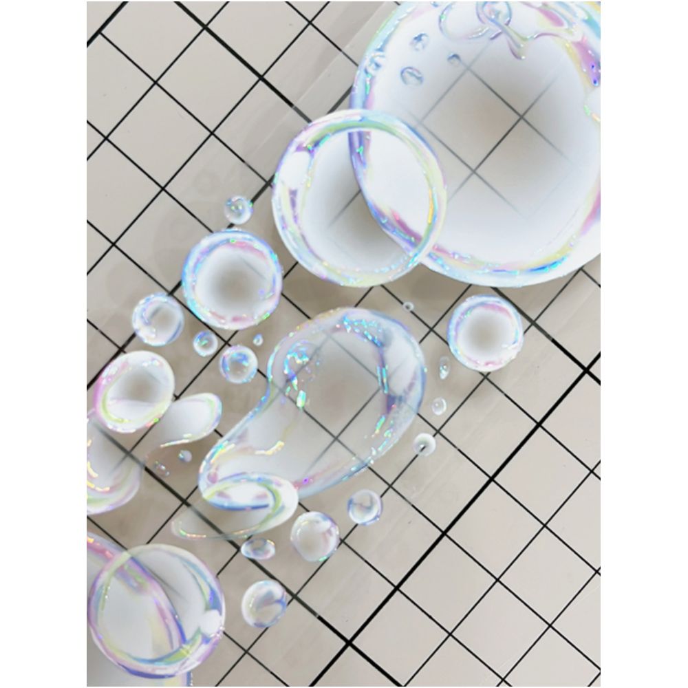 Rainbow Bubble PET Tape 5cm 1m image 1