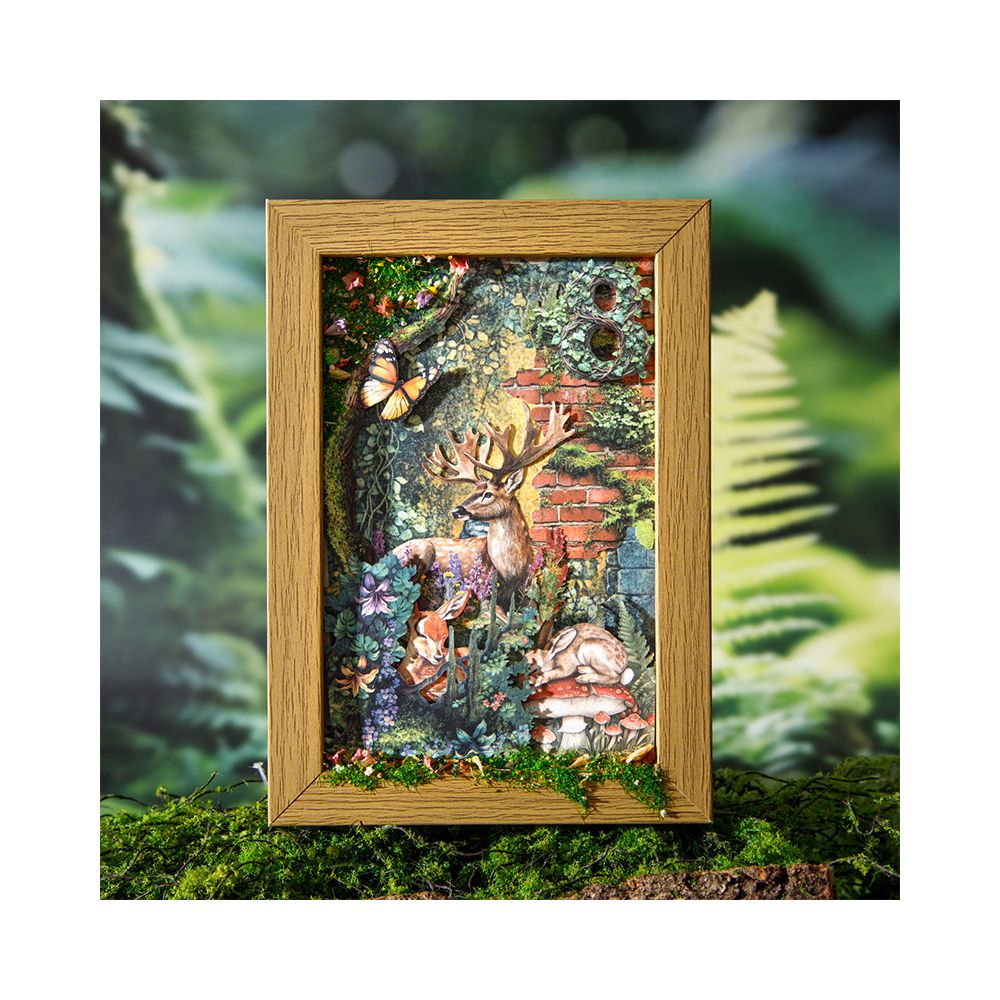 Jungle Adventure Series Forest Animal Paper Sticker Pack 100 Pcs image 3
