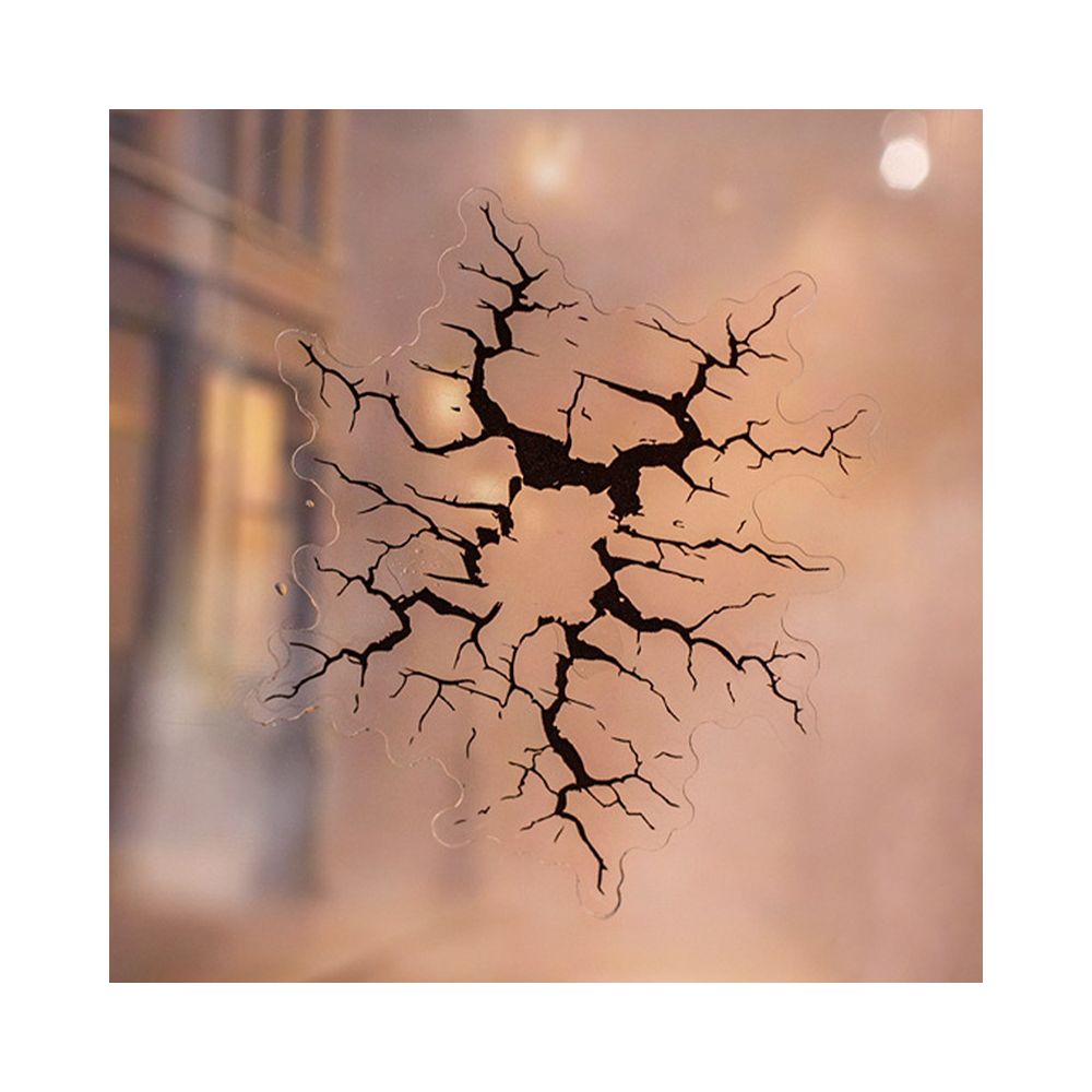 Mottled rust crack series retro PET Stickers 6 Styles 20 Pcs image 0