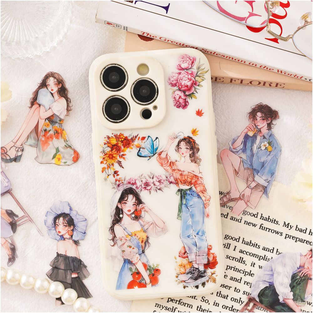 Age of Poetry PET Stickers box 100 Pcs 4 Styles image 3