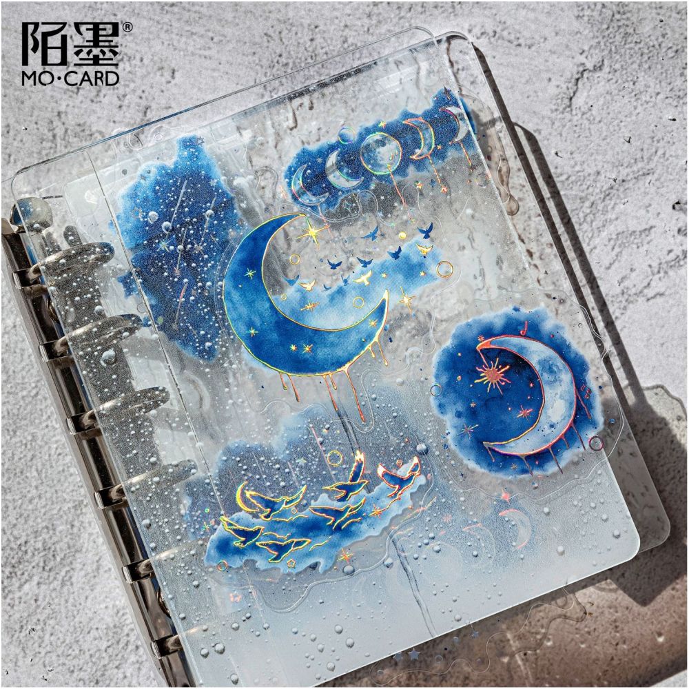Blue Dream Series 3D PET Stickers 30 Sheets 4 Styles image 2