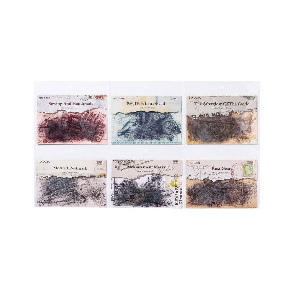 Steam Century series PET Stickers 6 types image 4