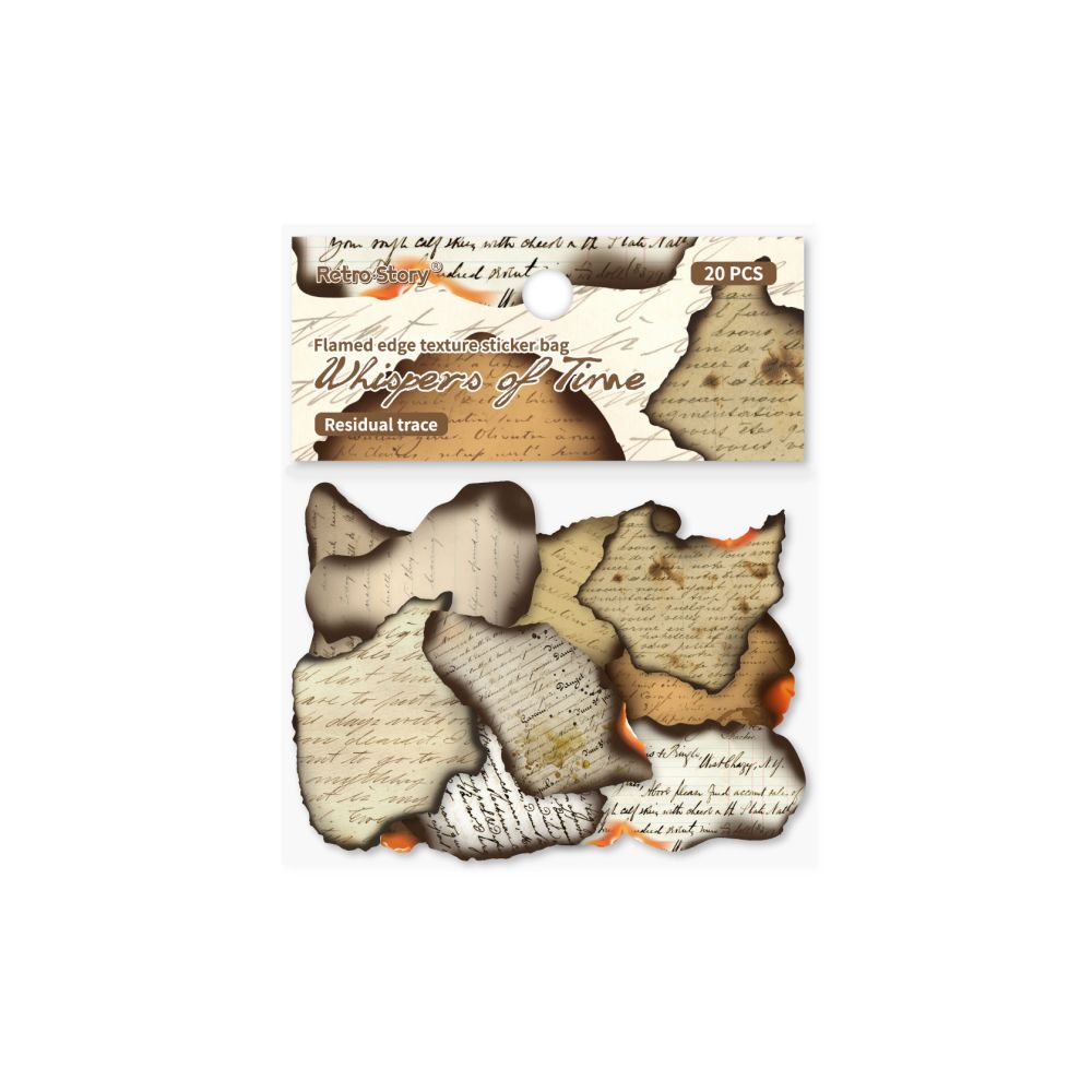Time Fragments Series Paper Stickers 6 Types image 5