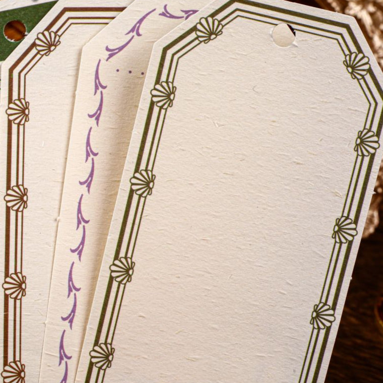 Tag series paper note material decoration 6 styles image 1