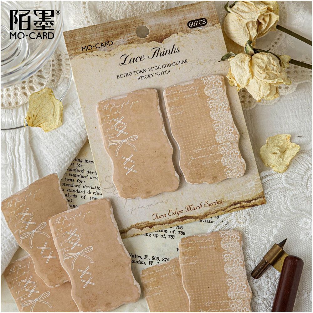 Kraft Paper Shaped Sticky Notes 6 Types image 3