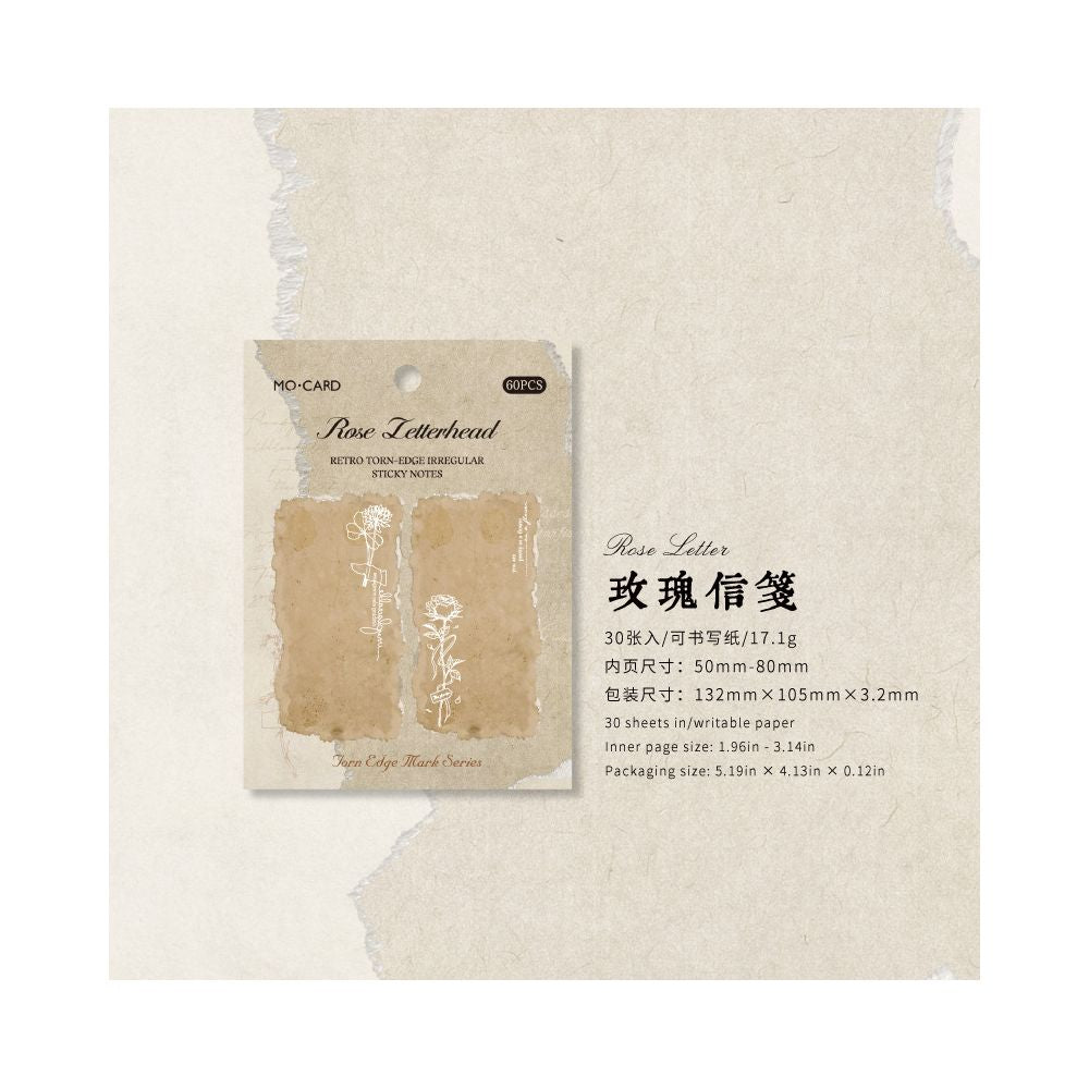 Kraft Paper Shaped Sticky Notes 6 Types image 10