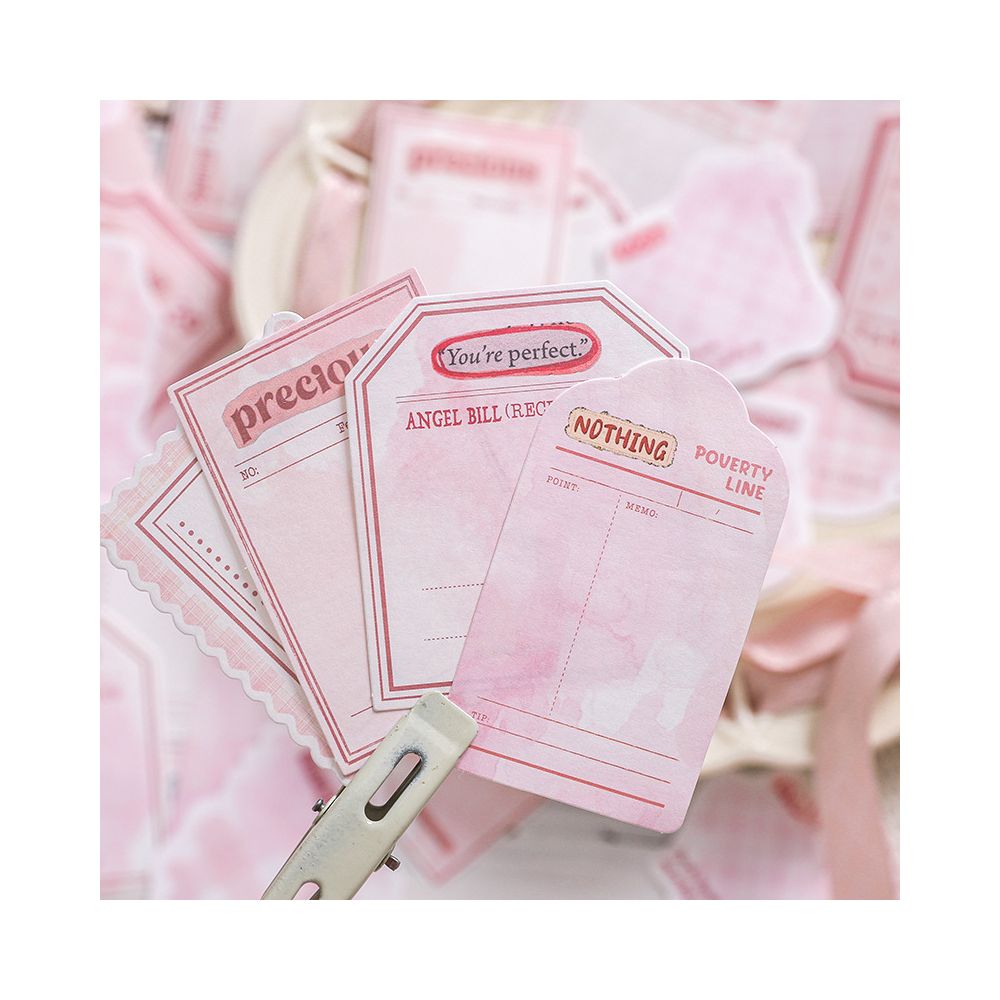Paper Trace Watercolor Checkered Notebook Series Material Paper 30 Sheets 6 Styles image 3