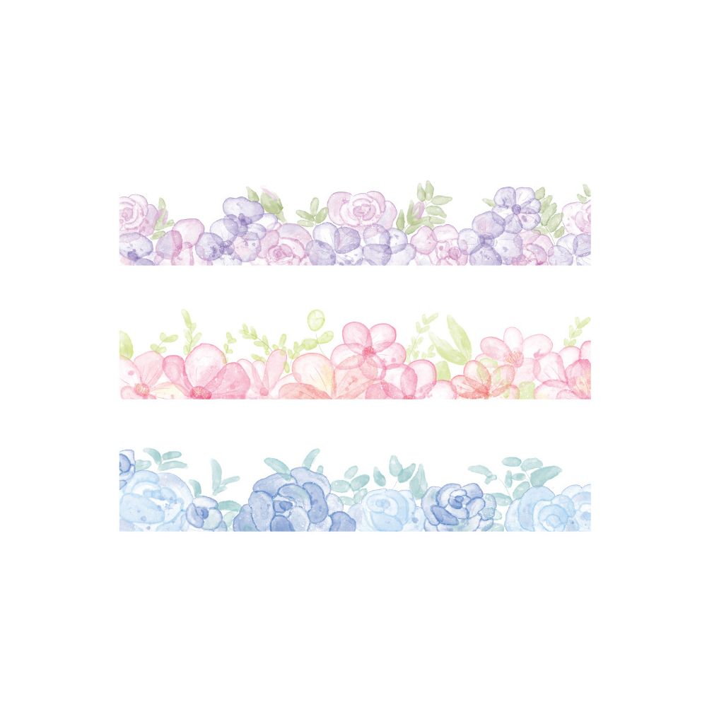 Paper Trace Colorful Flower Sea Series PET tape image 4