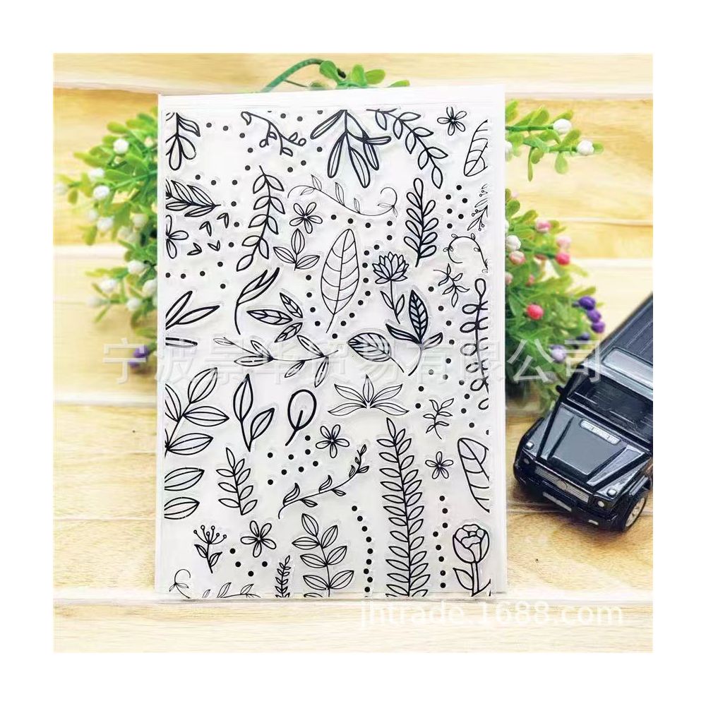 Photo album card handbook transparent silicone stamp image 3