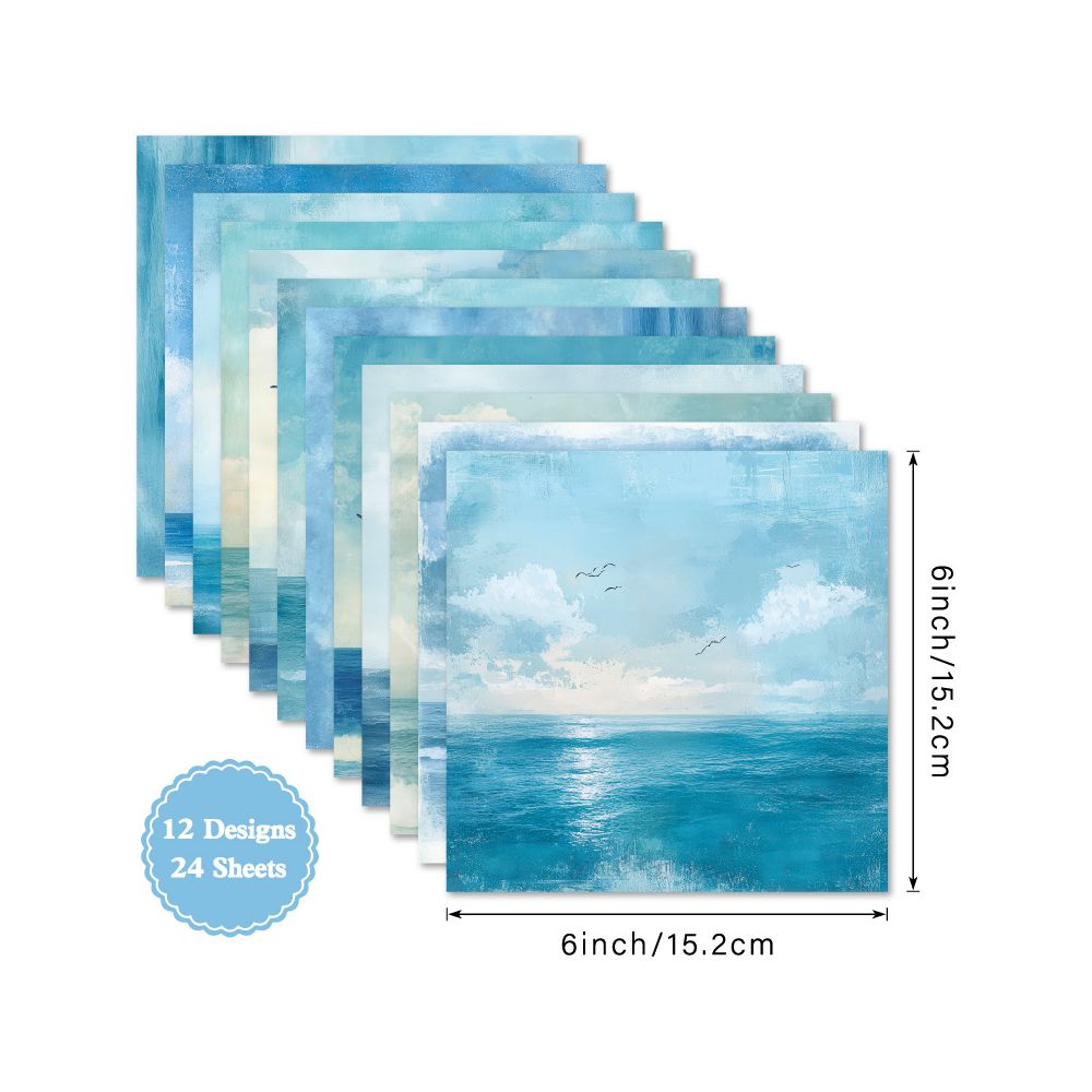 Sea series material paper image 5