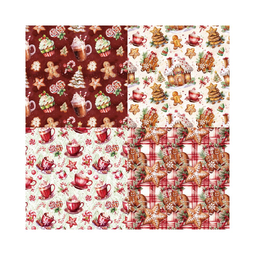 Christmas theme candy series material paper image 2