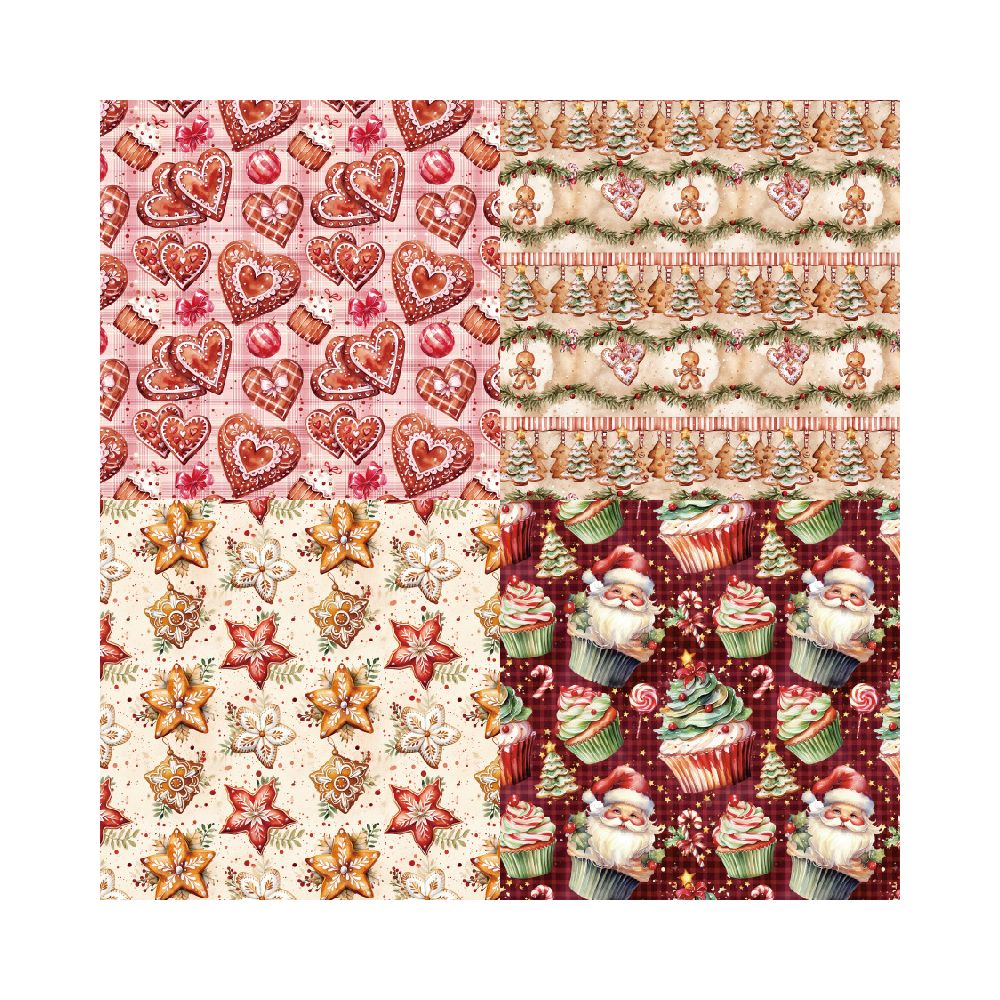 Christmas theme candy series material paper image 3