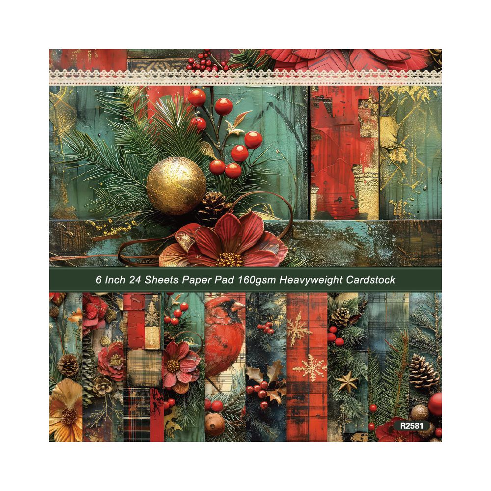 Christmas theme vintage material paper image 0
