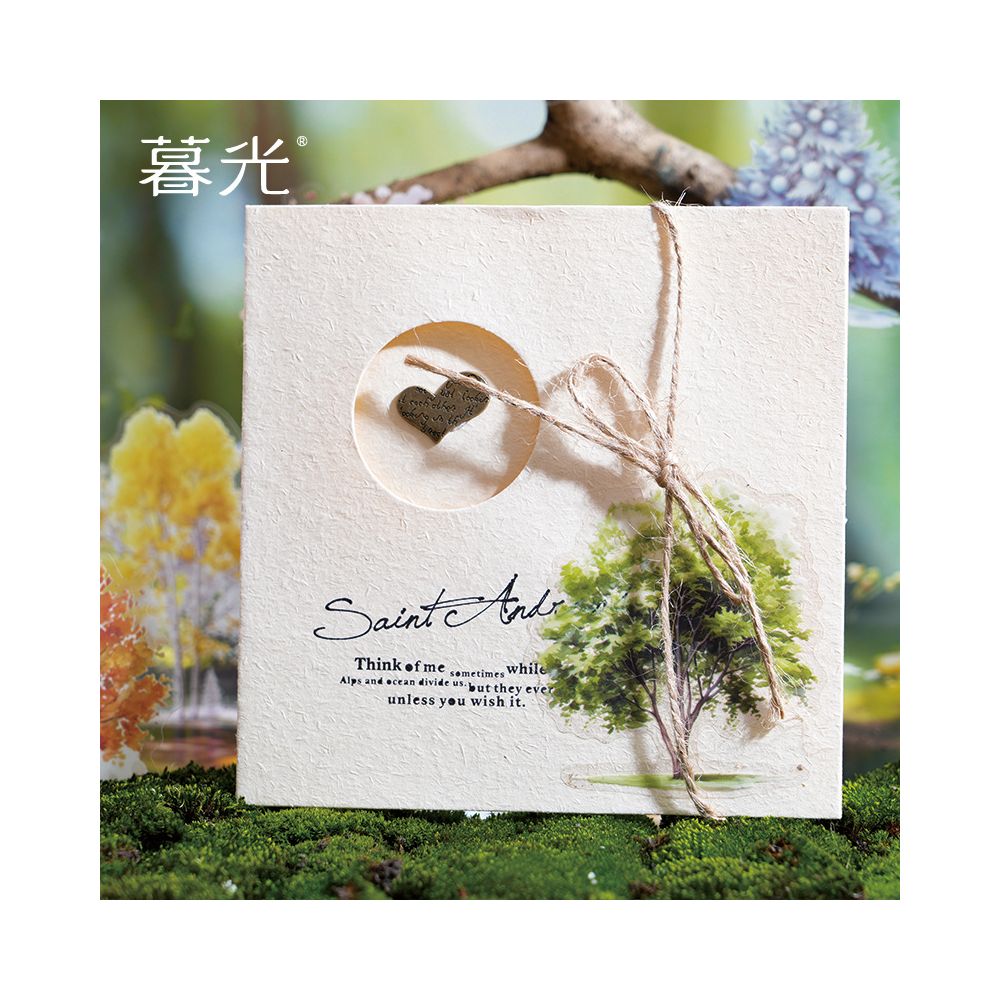 Four Seasons Scenery Series Trees PET Stickers 20 sheets 6 types image 1