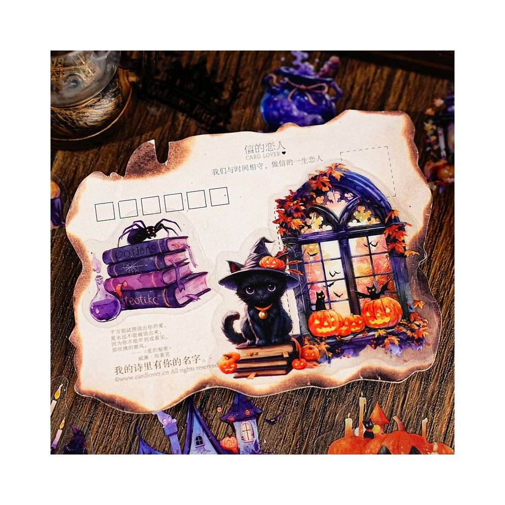 Halloween Christmas New Year Series PET Sticker Pack 4 Options image 3