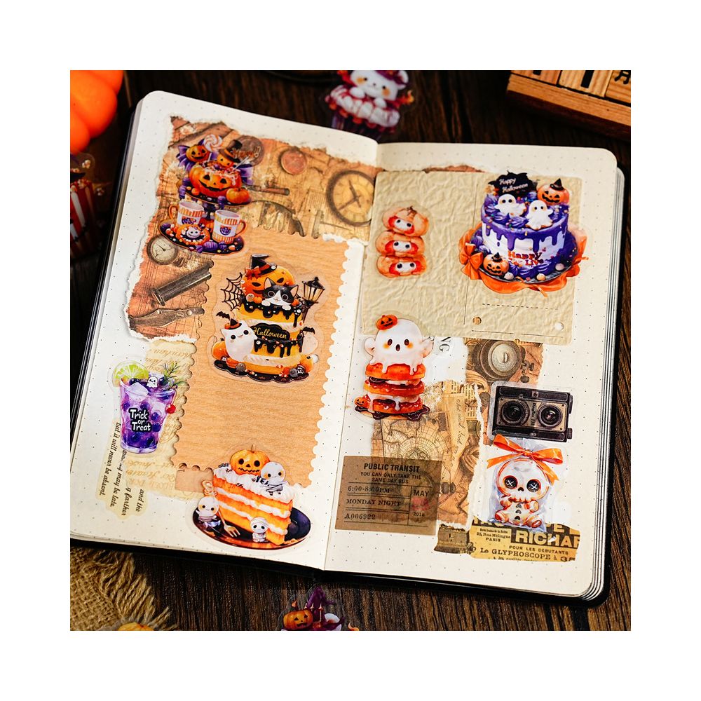 Halloween Christmas New Year Series PET Sticker Pack 4 Options image 4