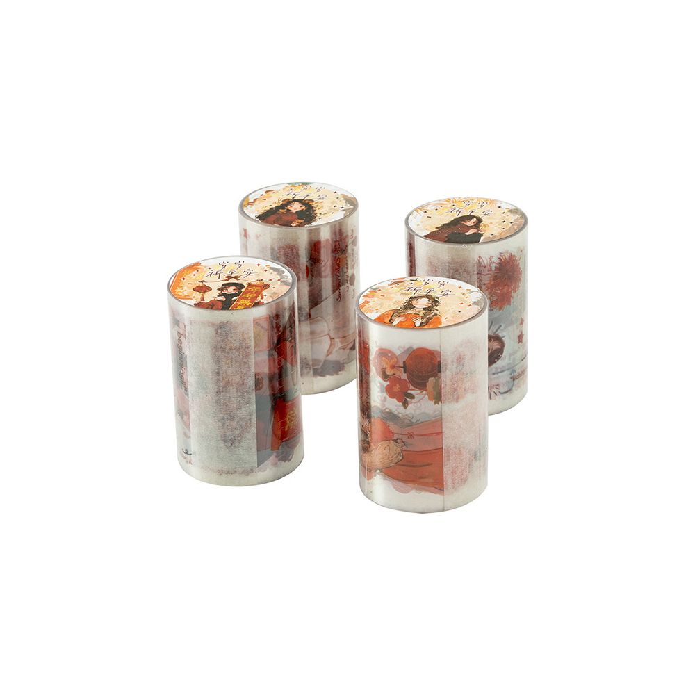 Autumn Themed Character PET Tape 6cm 2m 4 Types image 5