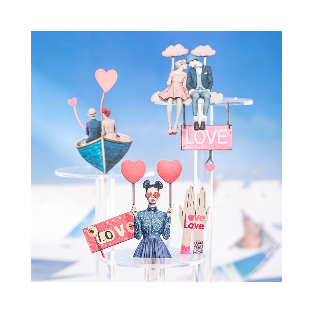 Fantasy Journey Series Character Paper Stickers 4 Types 25 Pcs image 0