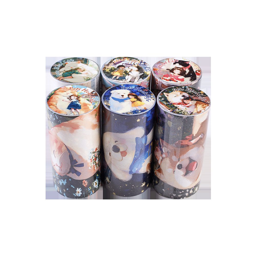 Large Size Background Washi Tape 8cm 2m image 5