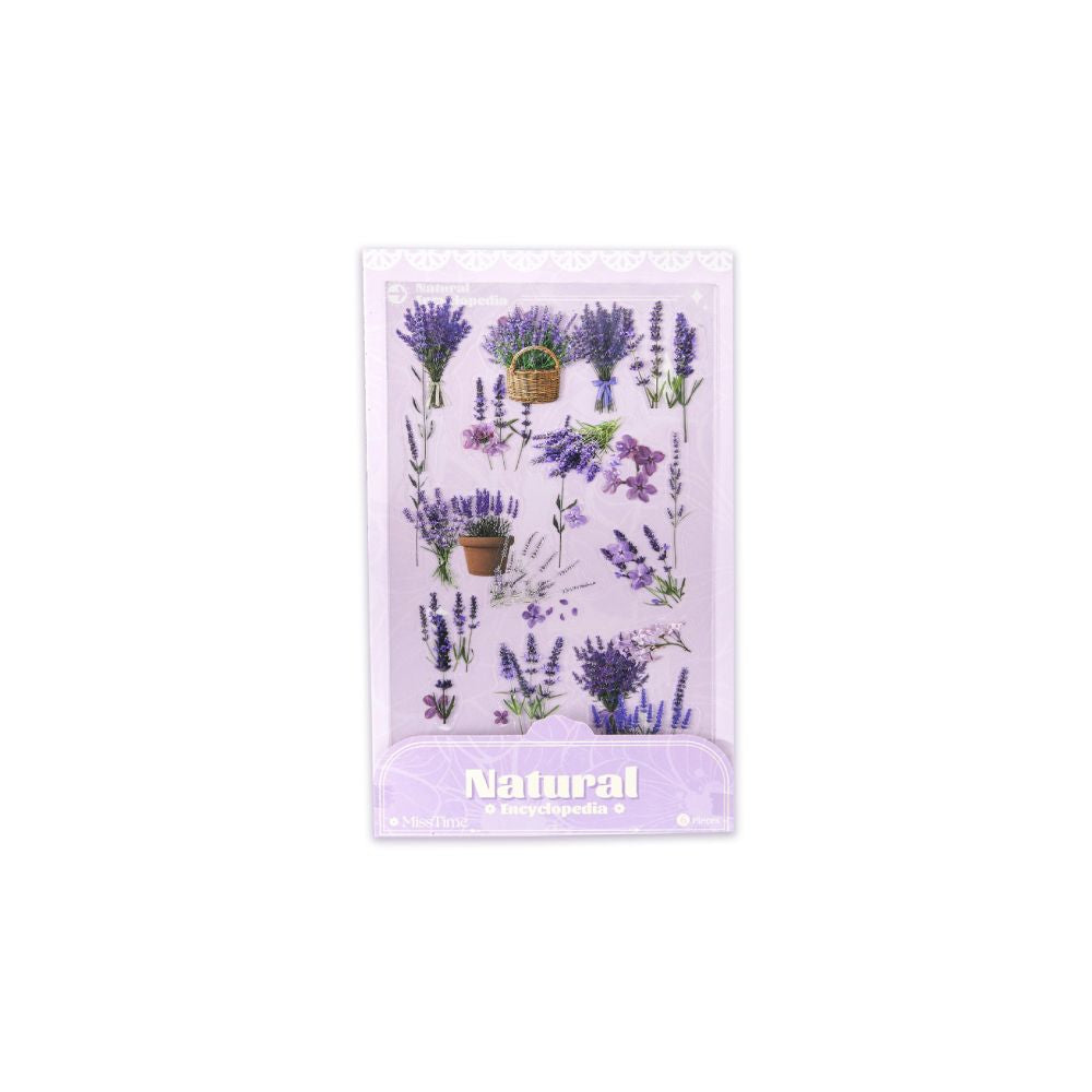 Plant series PET Stickers 6 Sheets 6 types image 4