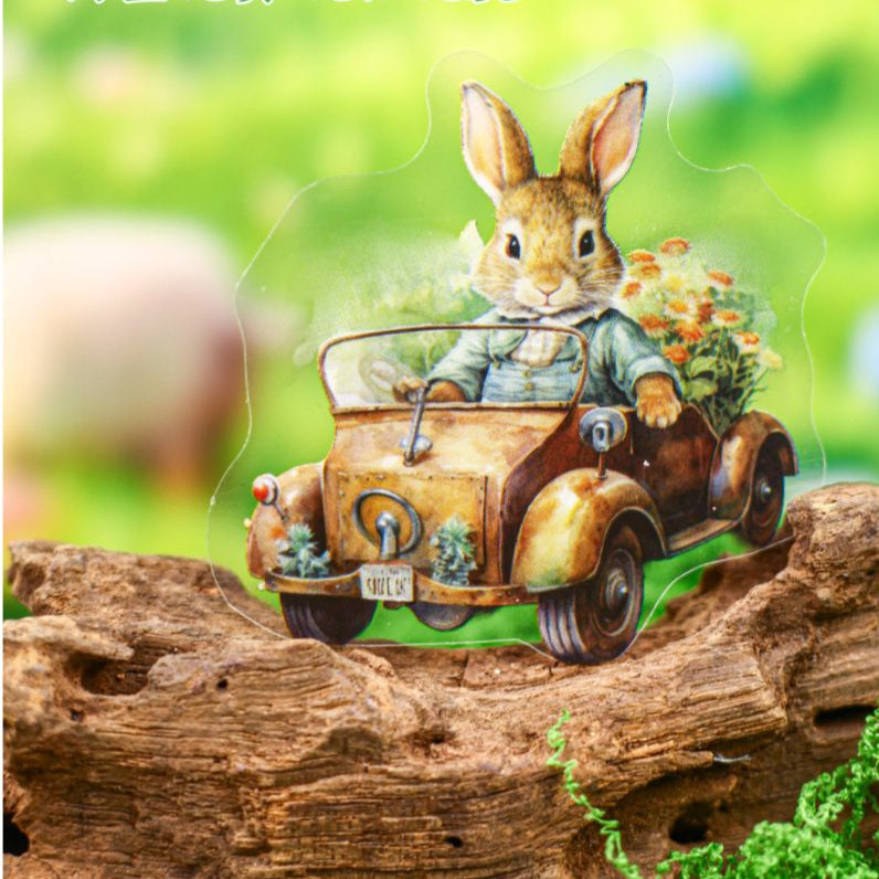 Fairy tale series cartoon PET sticker pack 6 Styles 20 Pcs image 0