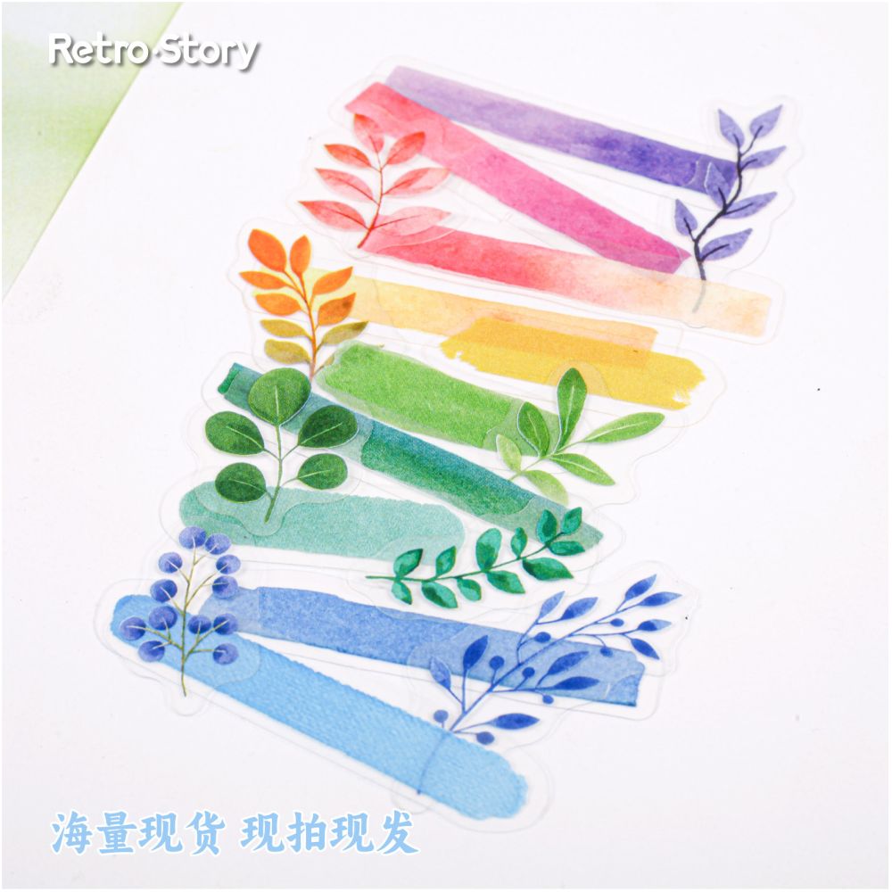 Whispers Series PET Sticker Pack 6 Types 30 Pcs image 0