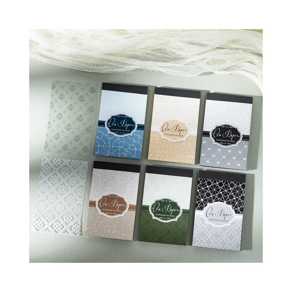 Hidden in Texture Series Sticker Book 6 Styles 30 Sheets image 0