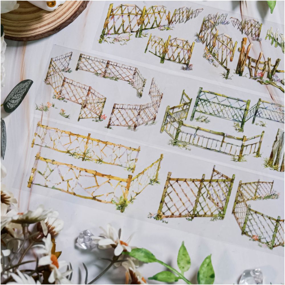 Fence Land Production PET Tape 5cm /1m image 0