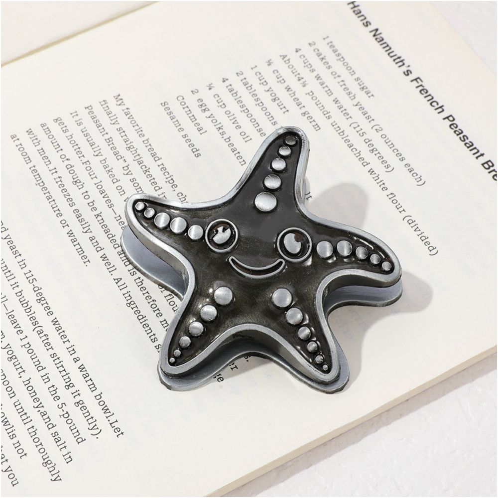 Metal book page folder