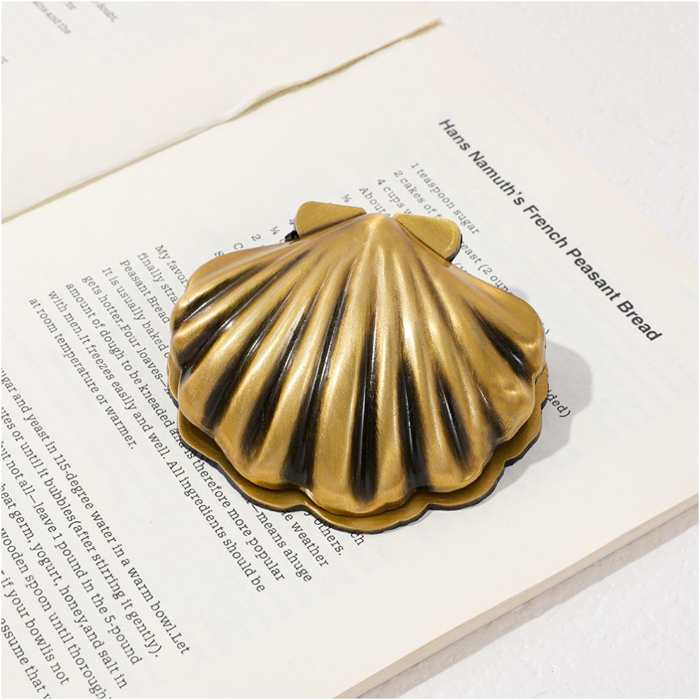 Metal book page folder