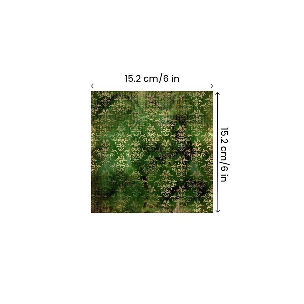 Background single sided pattern material paper 24 Sheets image 4