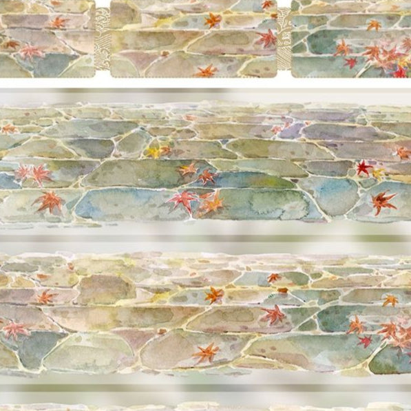 Brick and stone path ancient style PET tape 5 Styles image 9