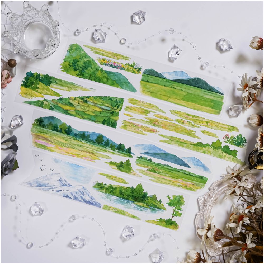 Landscape design all seasons PET Tape 4 Styles image 0